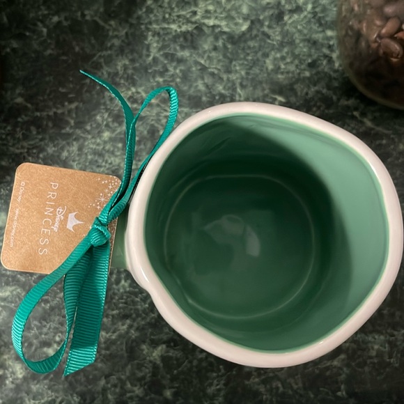 Rae Dunn Disney Princess Little Mermaid Ariel Flounder Mug New tag - Picture 4 of 6